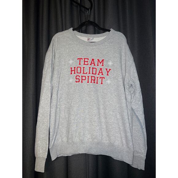 Ugly Christmas Sweater Xmas Sweatshirt Crewneck Size Large - Picture 1 of 2